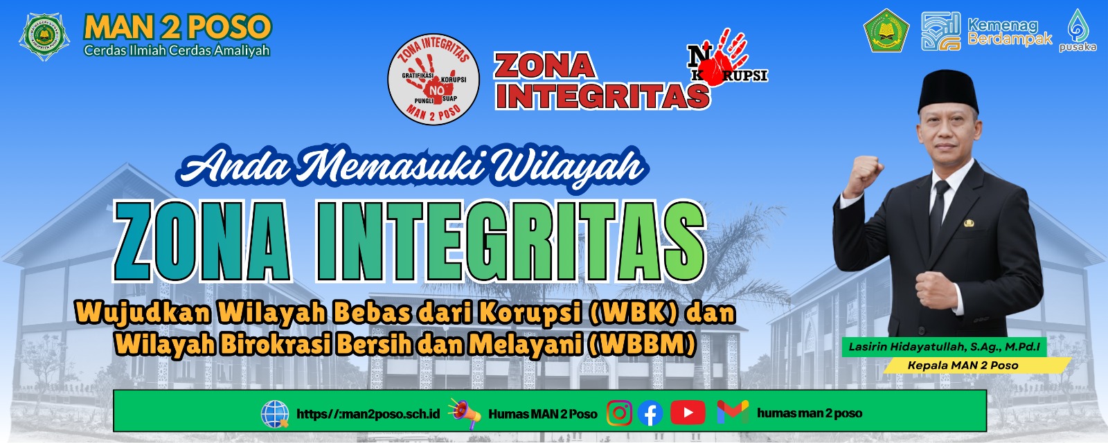 Zona Integritas MAN 2 Poso